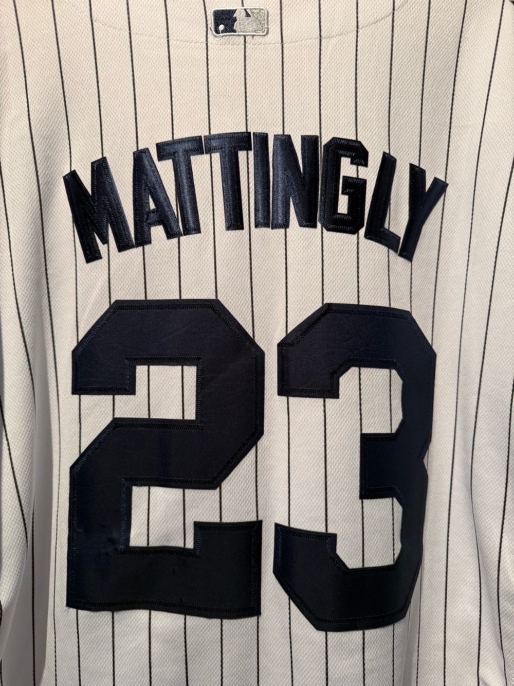New York Yankees Majestic Don Mattingly pinstripe baseball Jersey